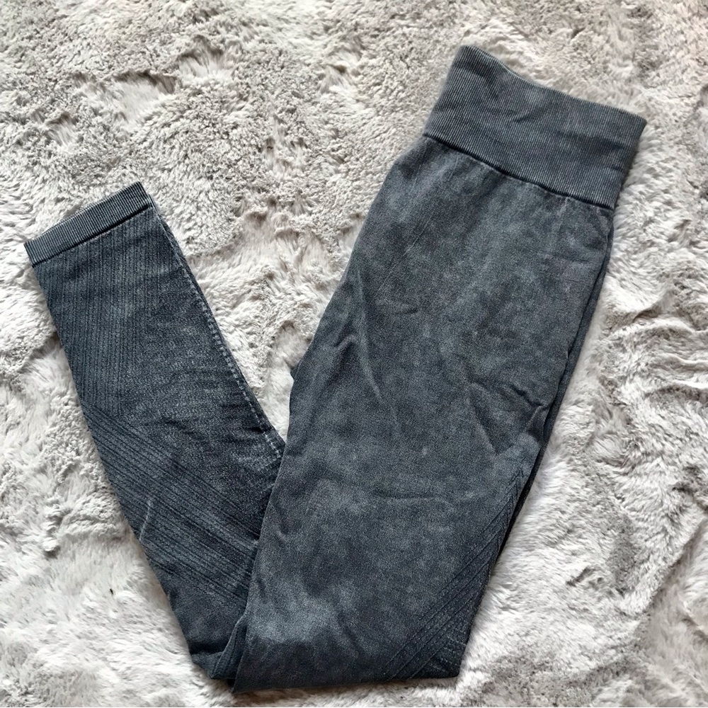 Never worn Moto tights, distressed look with texture medium